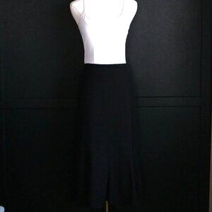 Louben | Classic Dark Chocolate Brown Midi Trumpet Skirt